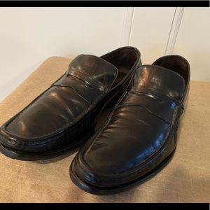 Bruno Magli black loafers